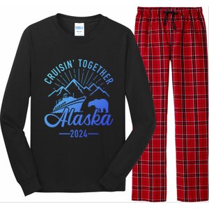 Funny Family Vacation Travel Alaska Cruise 2024 Long Sleeve Pajama Set