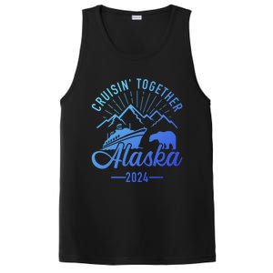 Funny Family Vacation Travel Alaska Cruise 2024 PosiCharge Competitor Tank