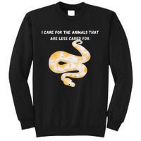 Floral Flower Vintage Retro BALL PYTHON Lover Sweatshirt