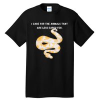 Floral Flower Vintage Retro BALL PYTHON Lover Tall T-Shirt