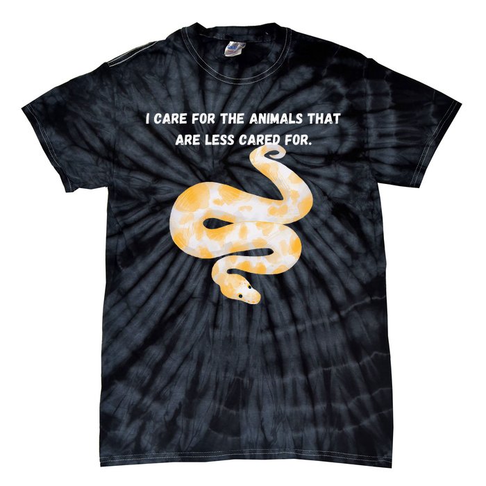 Floral Flower Vintage Retro BALL PYTHON Lover Tie-Dye T-Shirt