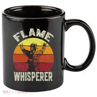 Firefighting Fireman & Volunteer Firefighter 11oz C Handle Ceramic Mug