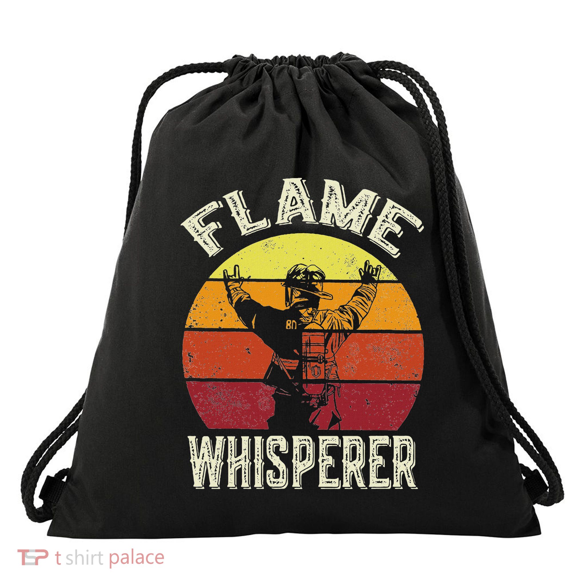 Firefighting Fireman & Volunteer Firefighter Drawstring Bag