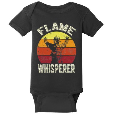 Firefighting Fireman & Volunteer Firefighter Baby Bodysuit