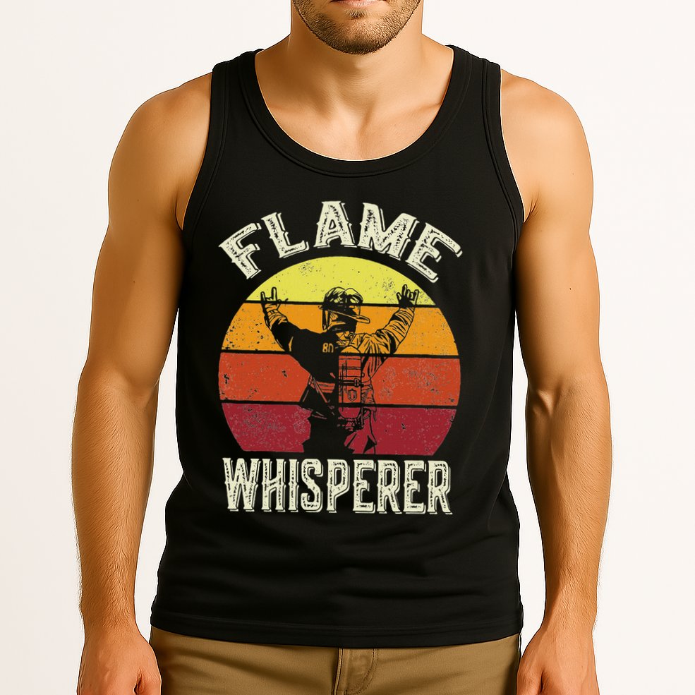 Firefighting Fireman & Volunteer Firefighter Tank Top