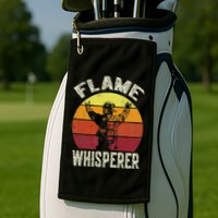 Firefighting Fireman & Volunteer Firefighter Golf Towel