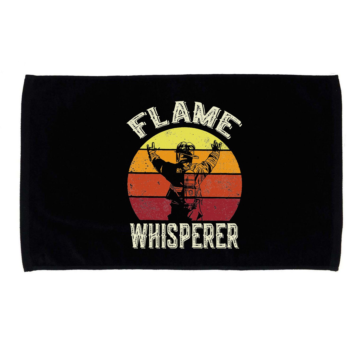 Firefighting Fireman & Volunteer Firefighter Microfiber Hand Towel