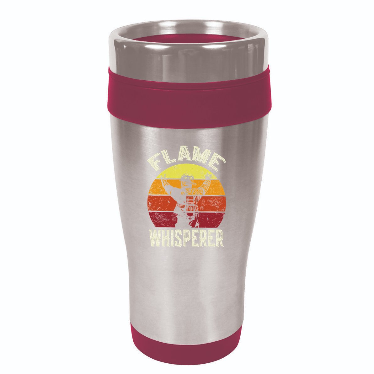 Firefighting Fireman & Volunteer Firefighter 16oz Travel Tumbler