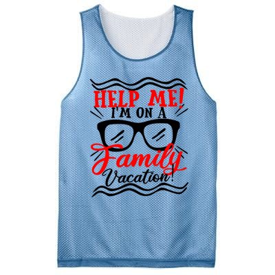 Funny Family Vacation Help Me Holiday Cruise Florida Gift Cool Gift Mesh Reversible Basketball Jersey Tank