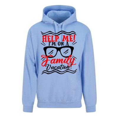 Funny Family Vacation Help Me Holiday Cruise Florida Gift Cool Gift Unisex Surf Hoodie