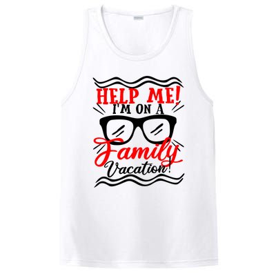 Funny Family Vacation Help Me Holiday Cruise Florida Gift Cool Gift PosiCharge Competitor Tank