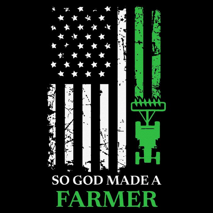 Farming Farmer Vintage So God Made A Farmer Sweatshirt