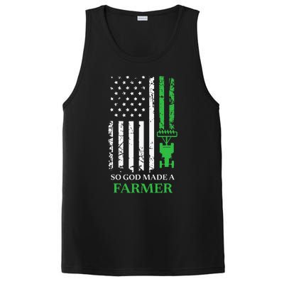 Farming Farmer Vintage So God Made A Farmer PosiCharge Competitor Tank