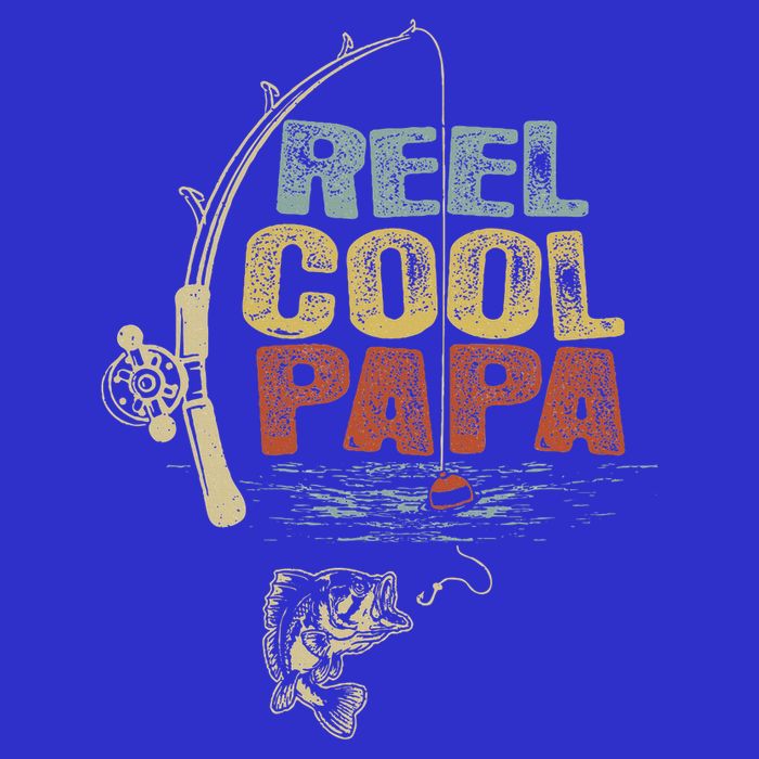 Funny Fisherman Vintage Reel Cool Papa Hoodie