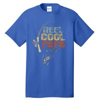 Funny Fisherman Vintage Reel Cool Papa Tall T-Shirt