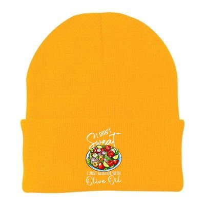 Funny Fresh Vegetable Salad Mediterranean Food Lover Knit Cap Winter Beanie