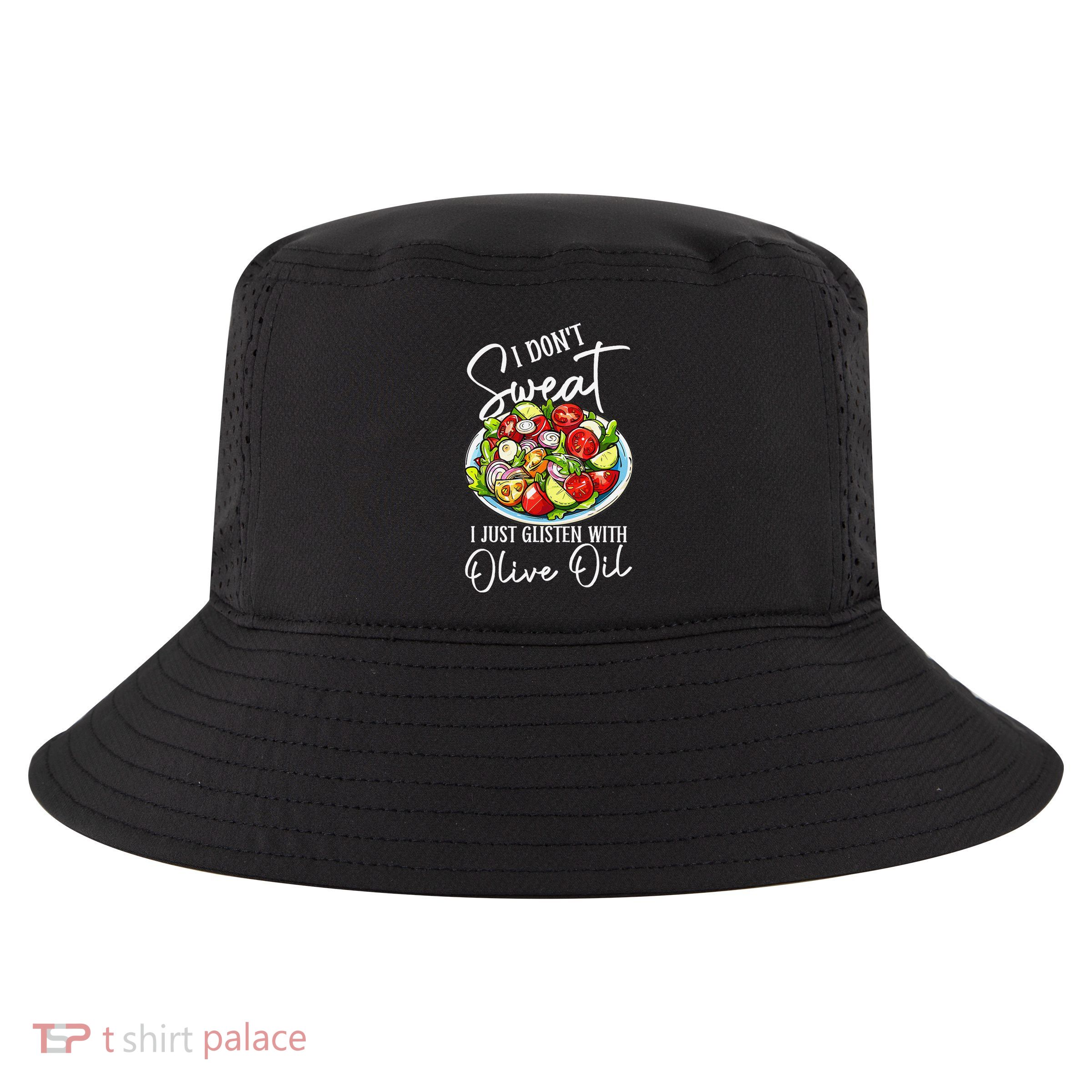 Funny Fresh Vegetable Salad Mediterranean Food Lover Cool Comfort Performance Bucket Hat