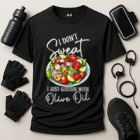 Funny Fresh Vegetable Salad Mediterranean Food Lover Cooling Performance Crew T-Shirt