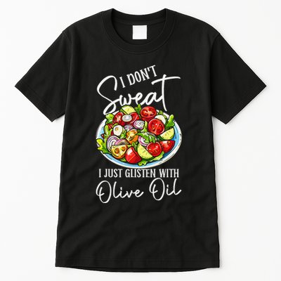 Funny Fresh Vegetable Salad Mediterranean Food Lover Tall T-Shirt
