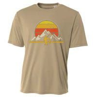 Fly Fishing Vintage Trout Salmon Fishing Fisherman Gift Cooling Performance Crew T-Shirt