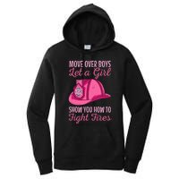 Firewoman Firefighter  Volunteer Firefighting Rescuer Women's Pullover Hoodie