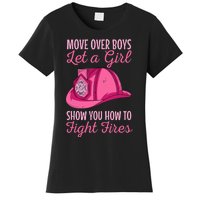 Firewoman Firefighter  Volunteer Firefighting Rescuer Women's T-Shirt