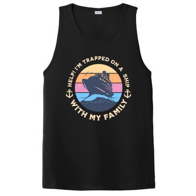 Funny Family Vacation Cruise Ship Trip Gift PosiCharge Competitor Tank