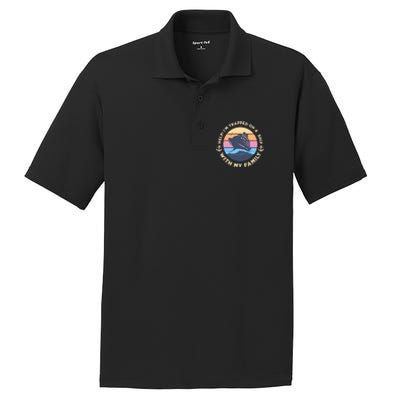 Funny Family Vacation Cruise Ship Trip Gift PosiCharge RacerMesh Polo