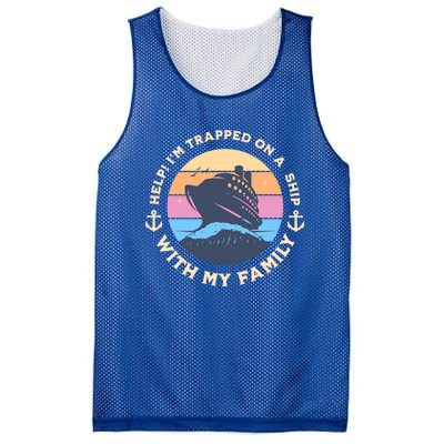 Funny Family Vacation Cruise Ship Trip Gift Mesh Reversible Basketball Jersey Tank