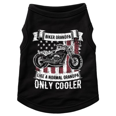 Funny Fisherman Vintage Reel Cool Papa Doggie Tank