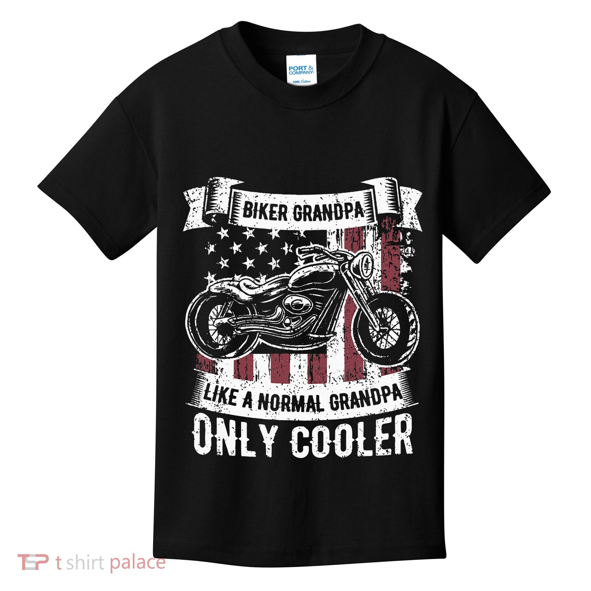 Funny Fisherman Vintage Reel Cool Papa Kids T-Shirt