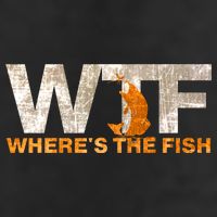 Funny Fishing Wtf Wheres The Fish Fisher Joke Gift Adult Drive Performance Visor