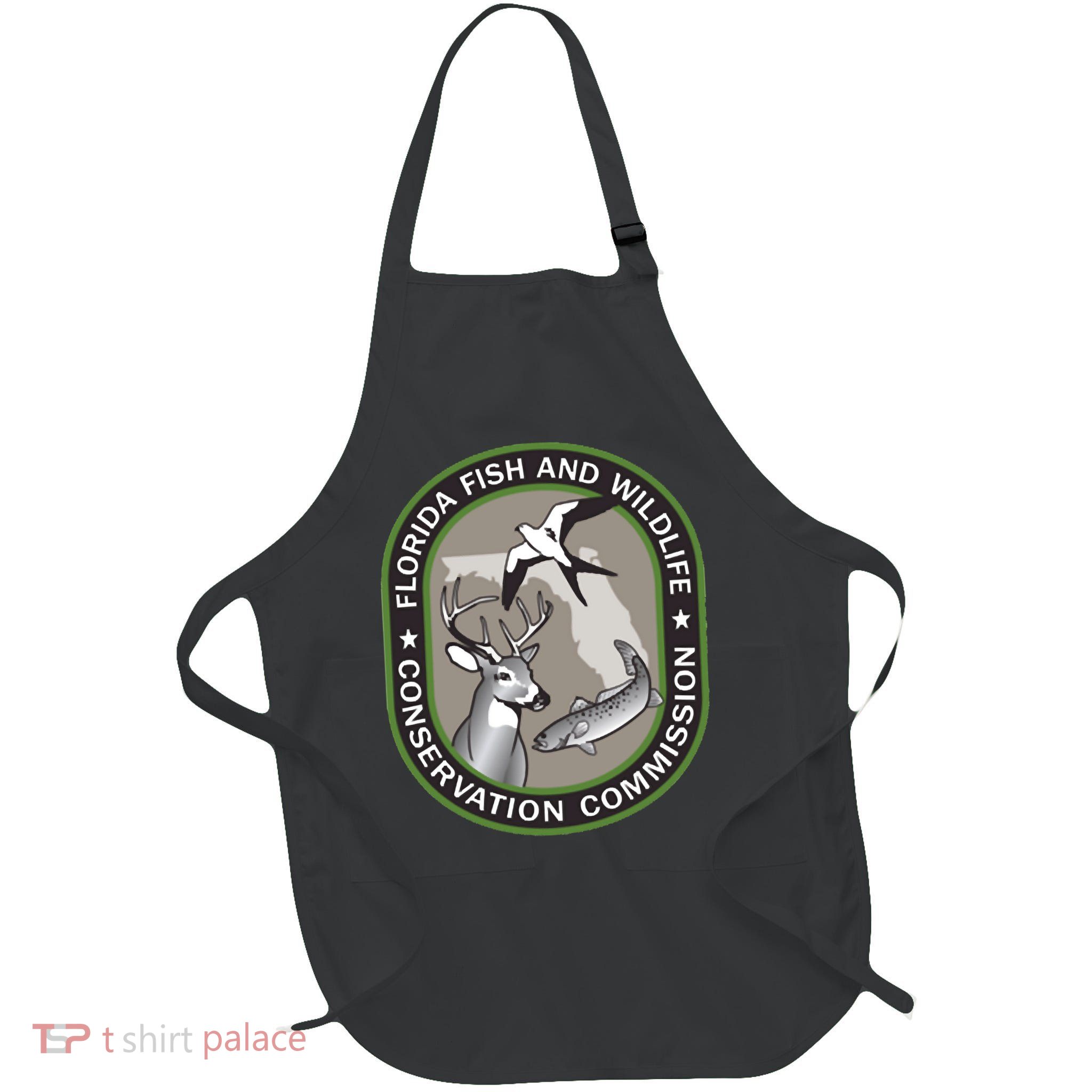 Florida Fish & Wildlife Conservation Commission Full-Length Apron With Pockets
