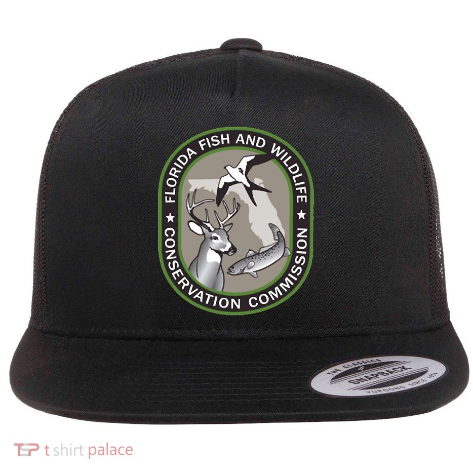 Florida Fish & Wildlife Conservation Commission Flat Bill Trucker Hat