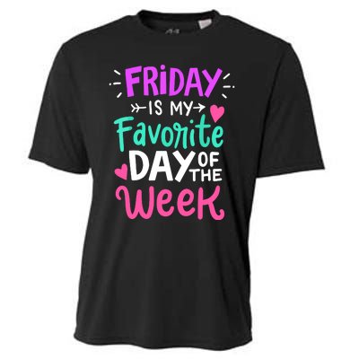 Fridays Favorite Week Gift Cooling Performance Crew T-Shirt