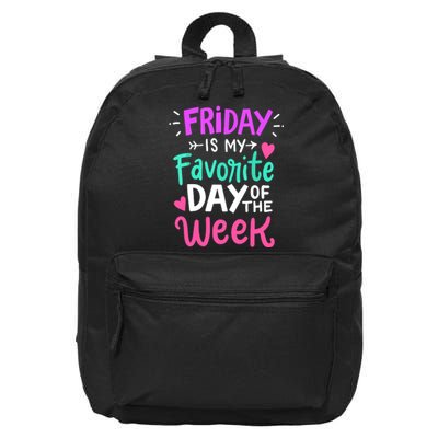 Fridays Favorite Week Gift 16 in Basic Backpack