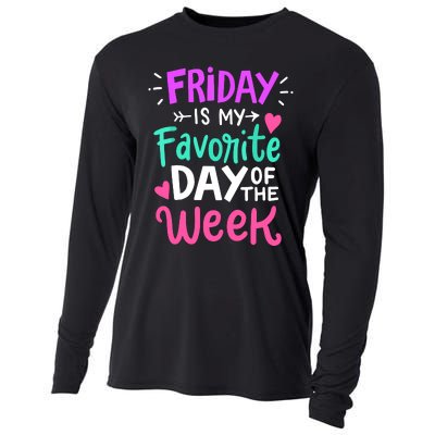 Fridays Favorite Week Gift Cooling Performance Long Sleeve Crew