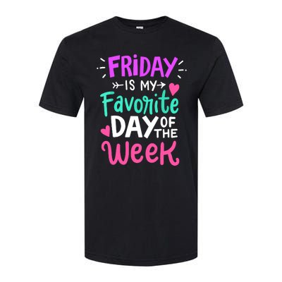 Fridays Favorite Week Gift Softstyle CVC T-Shirt