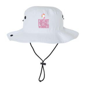 Fantasy Football Winner Gift Unicorn With Football Meaningful Gift Legacy Cool Fit Booney Bucket Hat