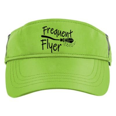 Frequent Flyer Witches Broom Halloween Adult Drive Performance Visor