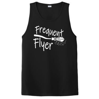 Frequent Flyer Witches Broom Halloween PosiCharge Competitor Tank