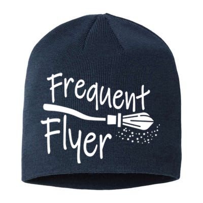 Frequent Flyer Witches Broom Halloween Sustainable Beanie