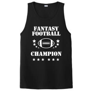 Fantasy Football Winner Champion Cool Gift PosiCharge Competitor Tank