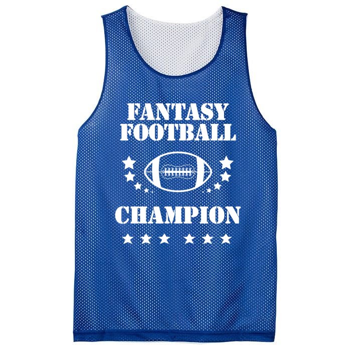 Fantasy Football Winner Champion Cool Gift Mesh Reversible Basketball Jersey Tank