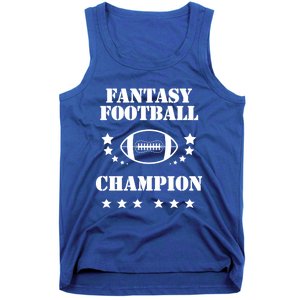 Fantasy Football Winner Champion Cool Gift Tank Top