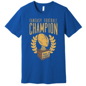 Fantasy Football Winner Cute Gift Premium T-Shirt