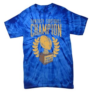 Fantasy Football Winner Cute Gift Tie-Dye T-Shirt