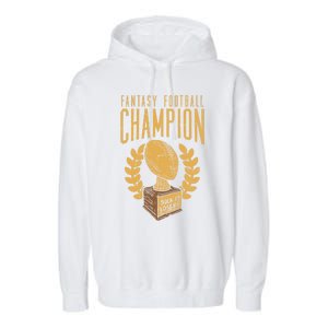 Fantasy Football Winner Cute Gift Garment-Dyed Fleece Hoodie