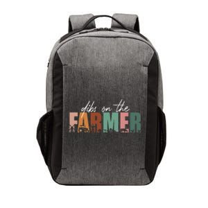 Funny Farmer Wife Dibs On The Farmer Vector Backpack