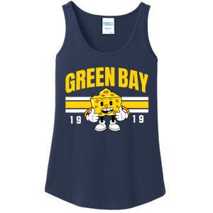 Funny Fan Women Green Bay Wisconsin Cheese Head Gift Ladies Essential Tank